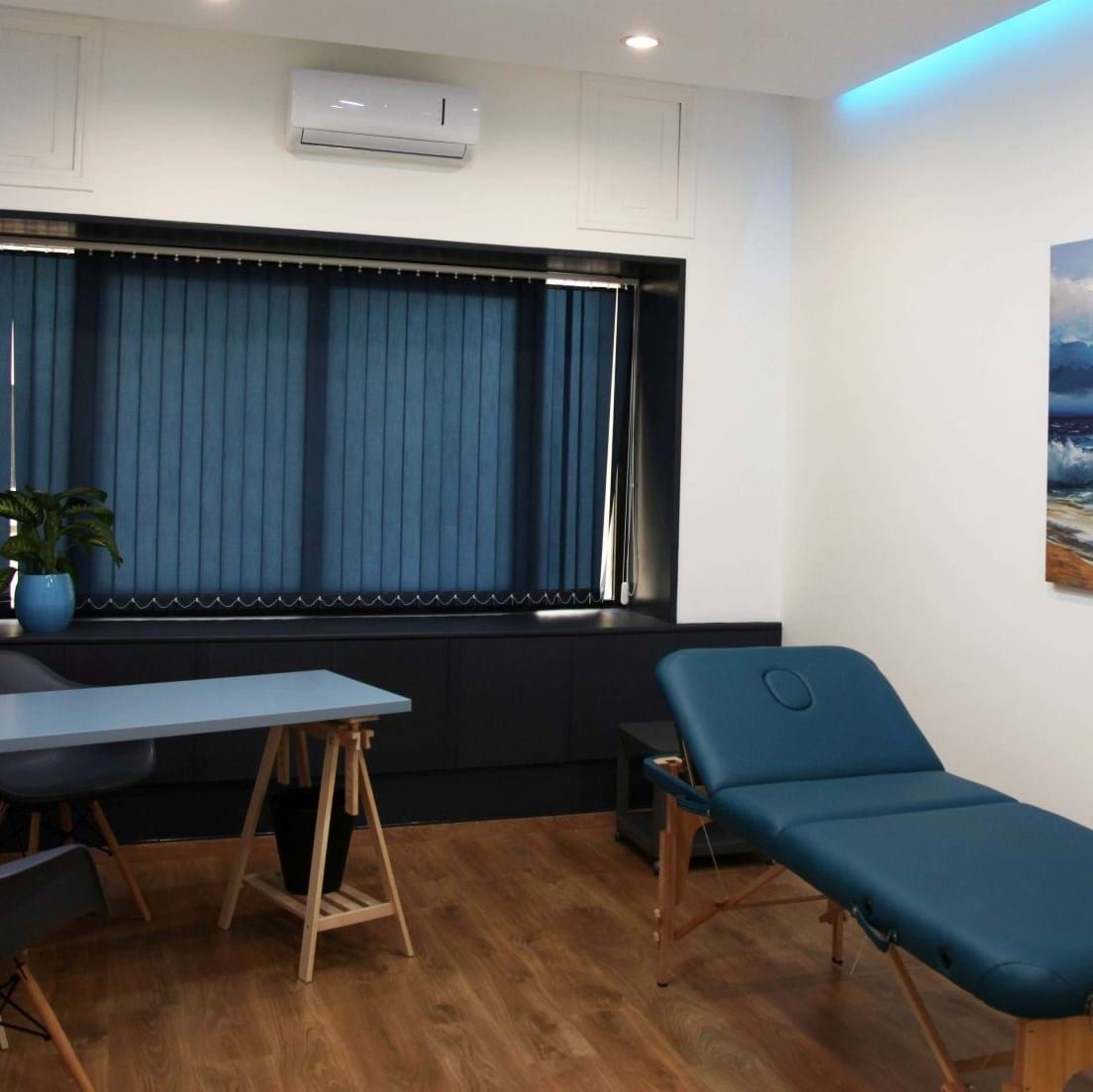 Cabine Ocean ambiance marine - location espace praticien bien-etre Casablanca