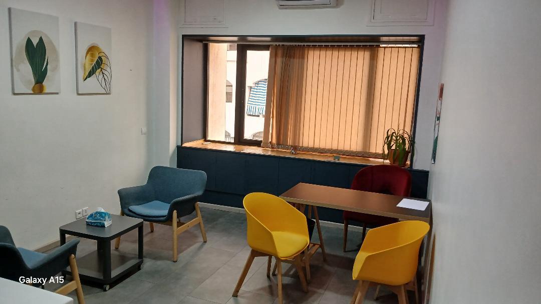 Cabine Terre ambiance chaleureuse - location cabinet paramedical a l'heure Casablanca